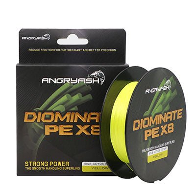 Angryfish Anti - Bite Strong Braided Long - Range Fishing Line - MarineQuest Supply