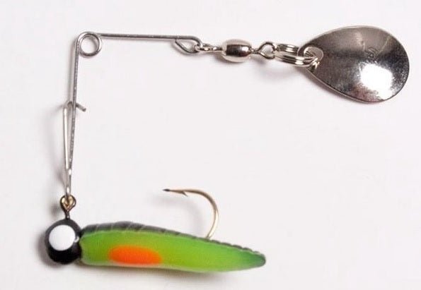 Betts Spin 1/32 Black Orange/Chartreuse 12/cd - MarineQuest Supply