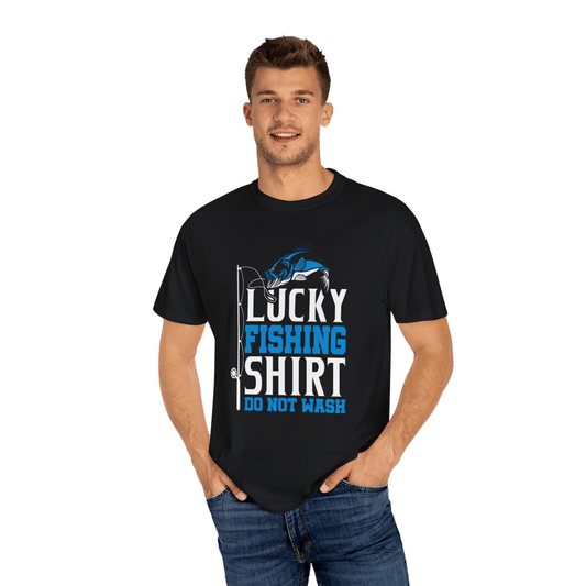 Catch Your Luck with the “Lucky Fishing Shirt, Do Not Wash” Tee - MarineQuest Supply