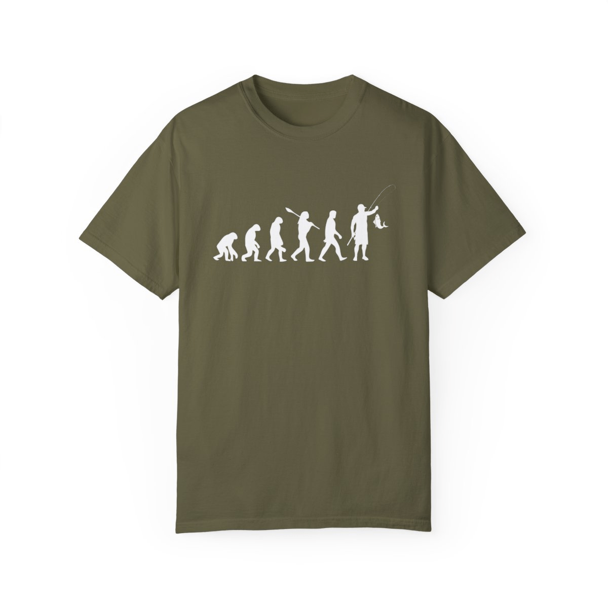 Explore the Evolution of Angler: Unisex Garment - Dyed T-shirt - MarineQuest Supply