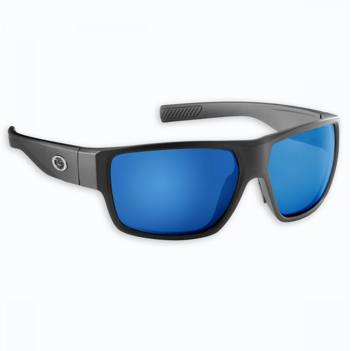 Flying Fisherman Granders Matte Black Blue Mirror - MarineQuest Supply