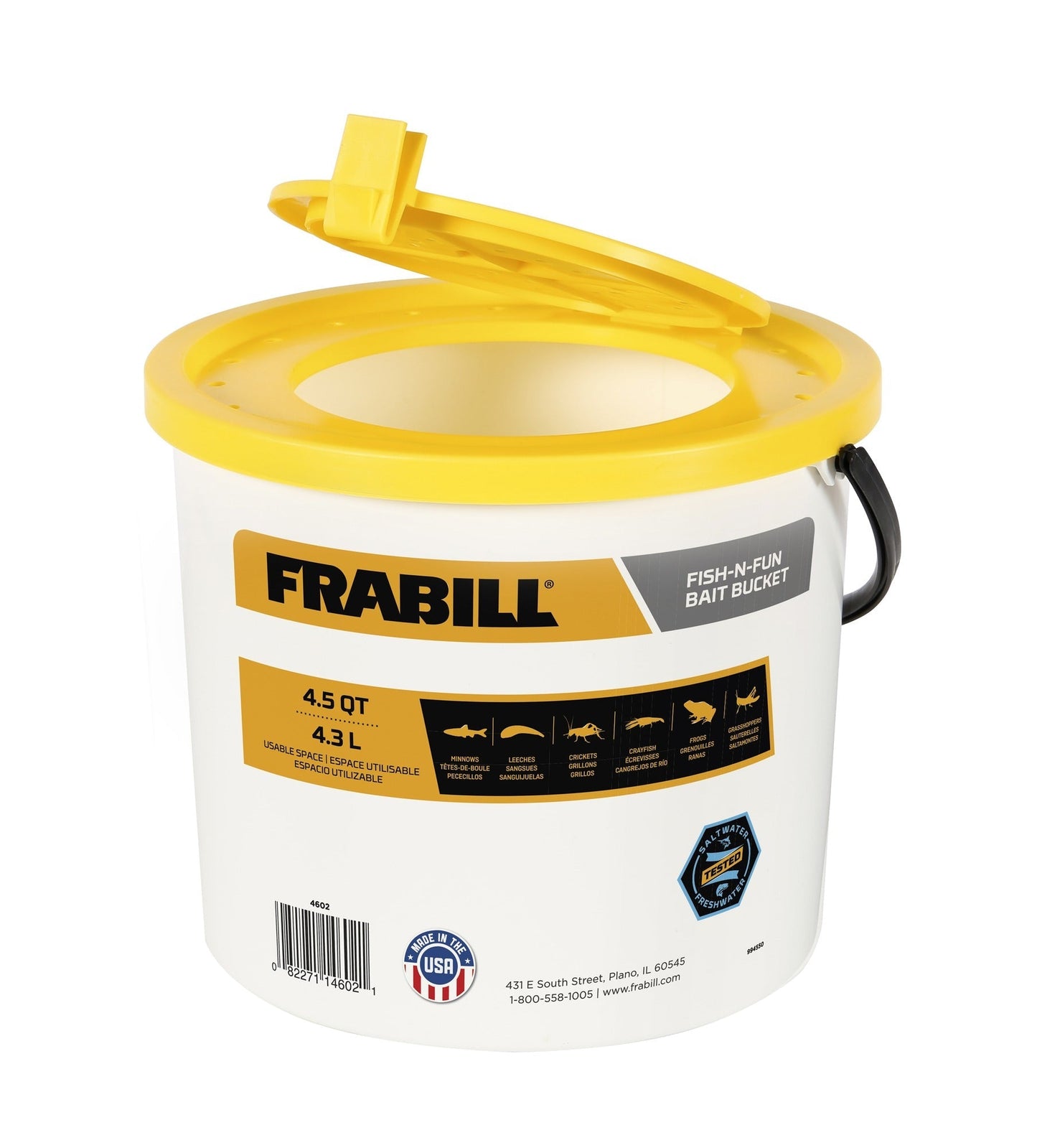 Frabill Fish - n - Fun Bucket 4.5qt - MarineQuest Supply