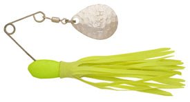 H&H Single Spinner 3/8 (6cd) Chartreuse - MarineQuest Supply