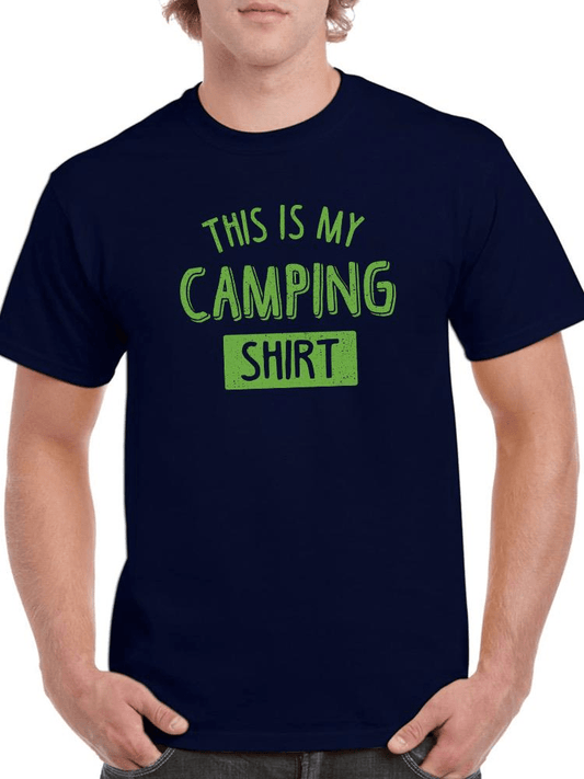 My Camping Shirt T-shirt - SmartPrintsInk Designs - MarineQuest Supply