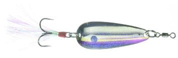 Nichols Mojo Flutter Spoon Purple Threadfin 1/2oz - MarineQuest Supply