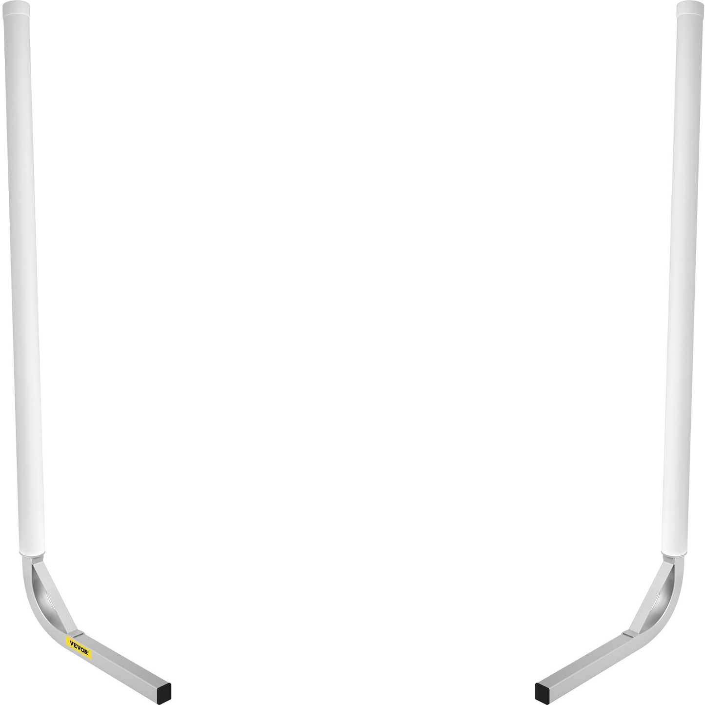 VEVOR Boat Trailer Guide - on, 60", 2PCS Steel Trailer Post Guide ons, w/White PVC Tube Covers, Complete Mounting Accessories Included, for Ski Boat, Fishing Boat or Sailboat Trailer - MarineQuest Supply