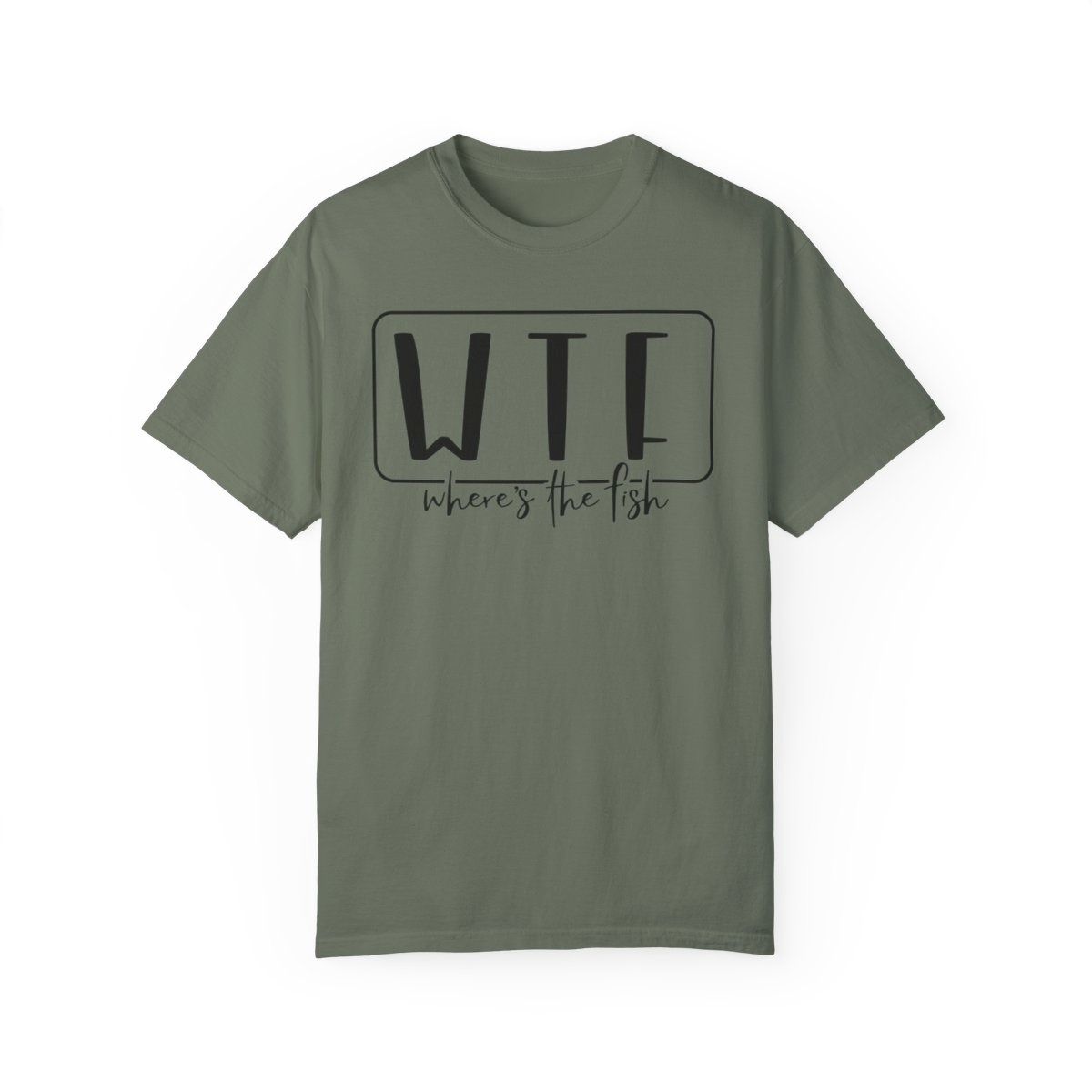 WTF – Where’s The Fish Unisex Garment - Dyed T-shirt - MarineQuest Supply
