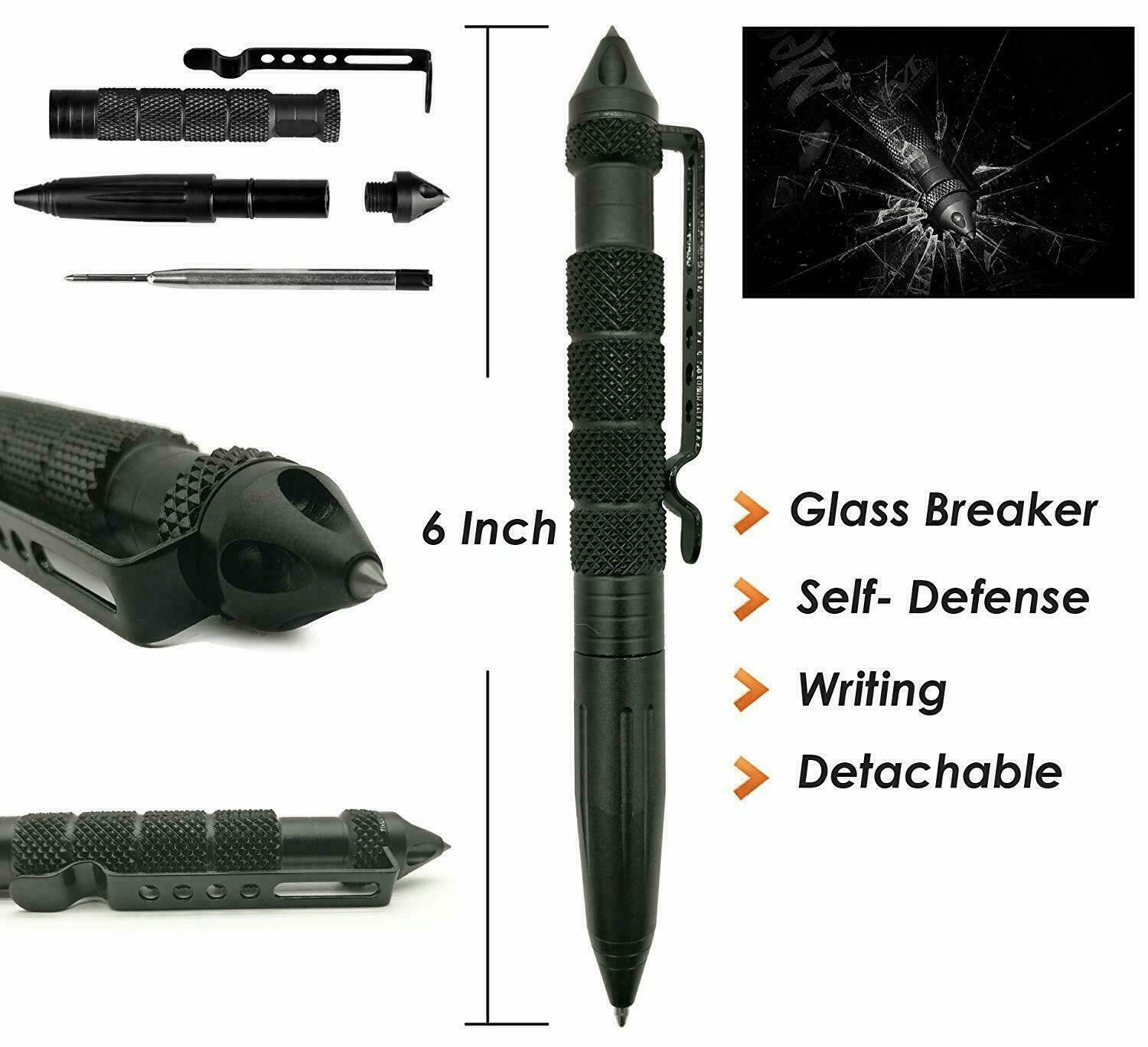 14 in 1 Outdoor Emergency Survival And Safety Gear Kit Camping Tactical Tools SOS EDC Case - MarineQuest Supply