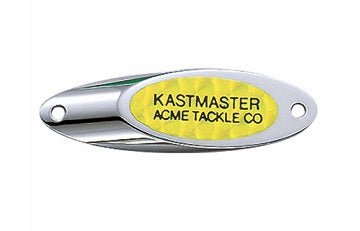 Acme Kastmaster Spoon w/Flash Tape 3/8oz Chrome/Chartreuse - MarineQuest Supply