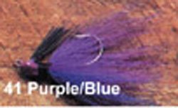 Arkie Bucktail 1/4oz 6/cd Purple/Blue - MarineQuest Supply