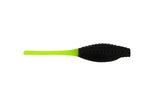 Bass A Pro Tiny Shad 2in 15ct Black Chart Tail - MarineQuest Supply