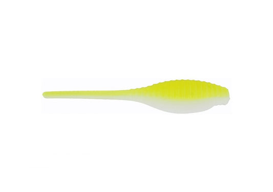 Bass A Pro Tiny Shad 2in 15ct Chartreuse White - MarineQuest Supply