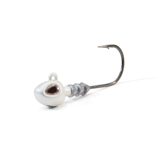 Berkley Fusion 19 Hybrid Jig Head 1/4oz 2/0 4ct Pearl White - MarineQuest Supply