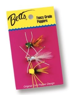 Betts Bass Popper Value Pack Assortment 3pc - MarineQuest Supply