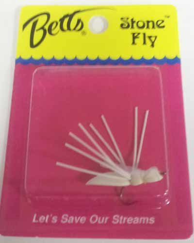 Betts Bream Stone Fly White Size 8 - MarineQuest Supply