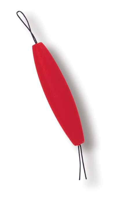 Betts Carolina String Float 21/2 x 3/4 Red 50ct - MarineQuest Supply
