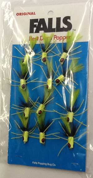 Betts Falls Fly Chartreuse/Black Size 8 12/card - MarineQuest Supply
