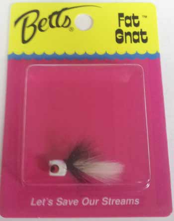 Betts Fat Gnat White/Black Size 12 - MarineQuest Supply