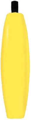 Betts Foam Float Cigar 2.00in 100ct Yellow - MarineQuest Supply