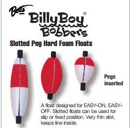 Betts Foam Float Cigar Slotted 2.50in 100ct Red/White - MarineQuest Supply