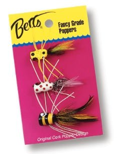 Betts Panfish Popper Value Pack Assortment 3pc - MarineQuest Supply