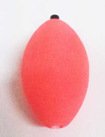 Betts Peg Foam Float Oval 2.50in 100ct Red - MarineQuest Supply