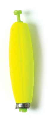 Betts Snap On Weighted Cigar 3.00in 50ct Chartreuse - MarineQuest Supply