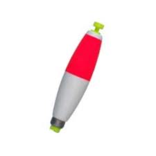 Betts Snap On Weighted Cigar 3.00in 50ct Red/White - MarineQuest Supply