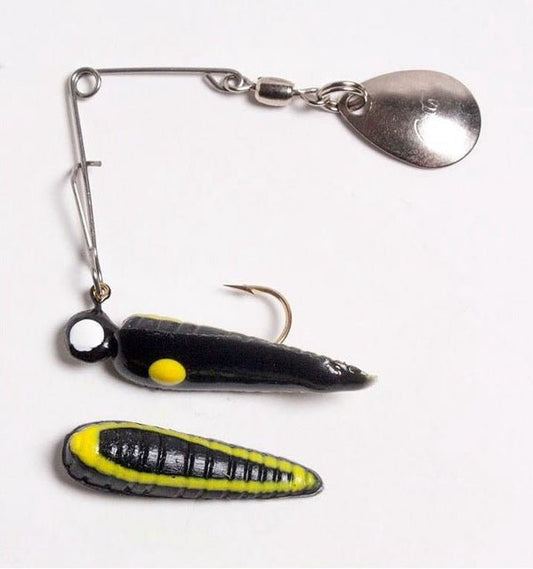 Betts Spin 1/32 Value Pack Grub Black/Yellow Stripe - MarineQuest Supply
