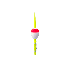 Betts Spring Stick Unweighted Pear 1.75in Red/White 50ct - MarineQuest Supply