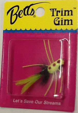 Betts Trim Gim Chartreuse/Black Size 10 - MarineQuest Supply