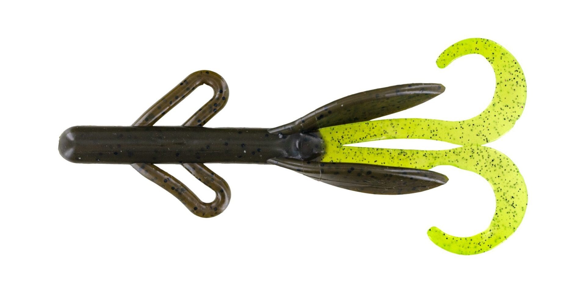 Big Bite Creature 4in 10ct Green Pumpin Chartreuse - MarineQuest Supply