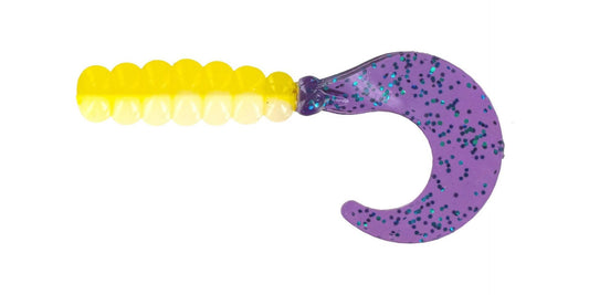 Big Bite Fat Grub 2in 10ct Acid Rain/Junebug - MarineQuest Supply