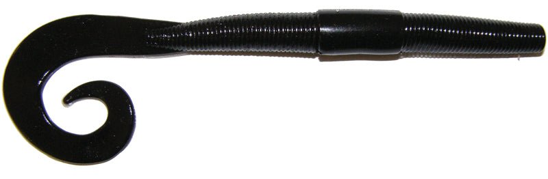 Big Bite Kriet Worm 10in 8ct Black - MarineQuest Supply