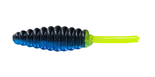 Big Bite Panfish Minnow 1.5in 10ct Black/Blue Chartreuse - MarineQuest Supply