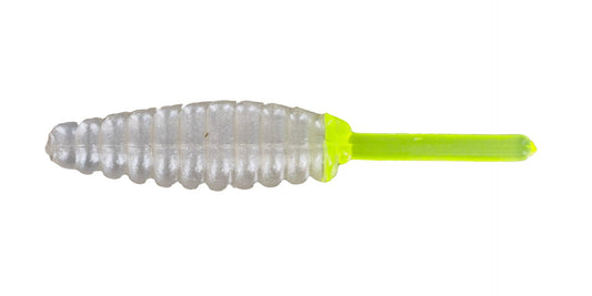 Big Bite Panfish Minnow 1.5in 10ct Pearl Chartreuse - MarineQuest Supply