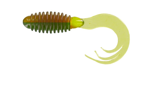 Big Bite Ring Triple Grub 2in 10ct Green Weenie - MarineQuest Supply