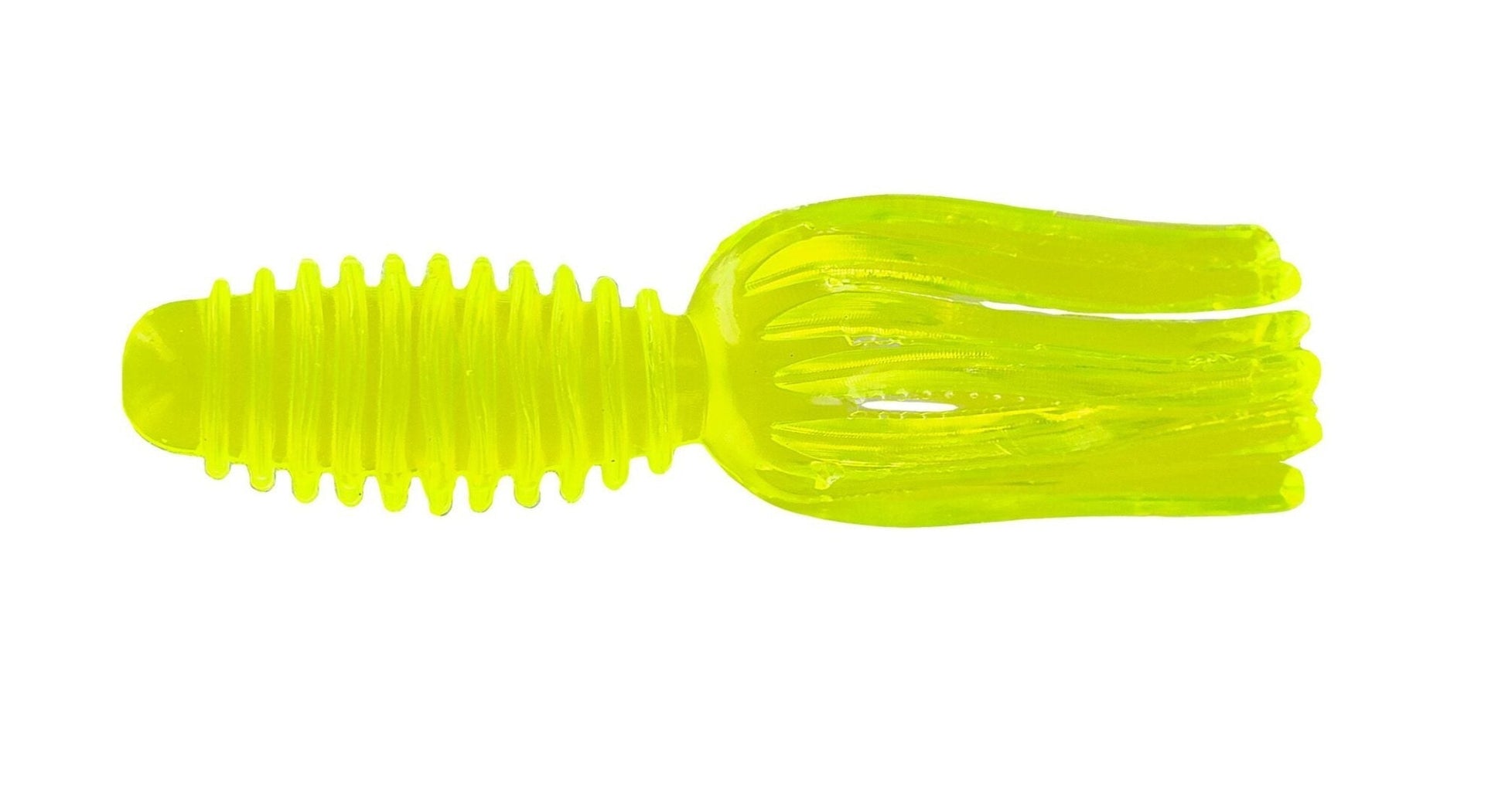 Big Bite Slab Tube 1.75in 10ct Chartreuse - MarineQuest Supply