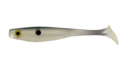 Big Bite Suicide Shad 5in 4ct Pearl Shad - MarineQuest Supply