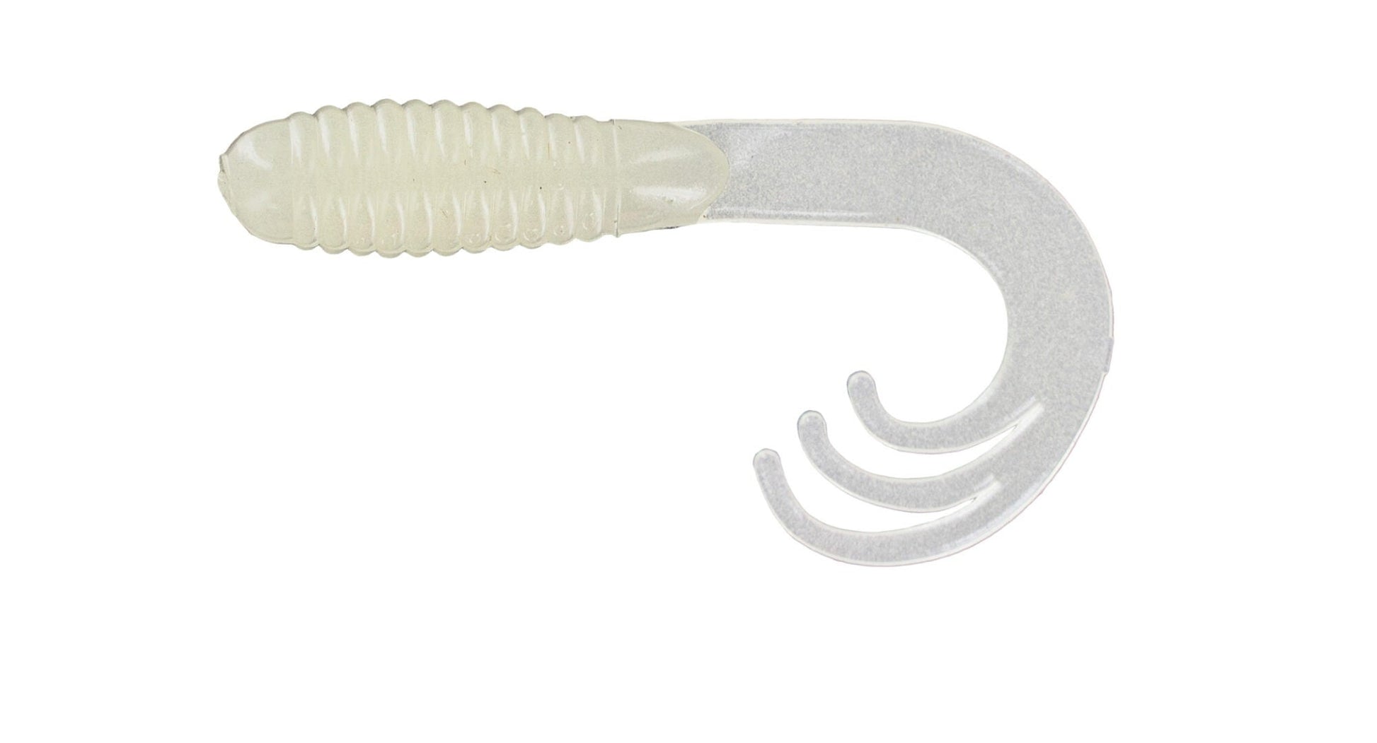 Big Bite Triple Tip Grub 2in 10ct Glow - MarineQuest Supply