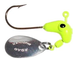 Blakemore Road Runner Heads 1/32oz 4ct Chartreuse - MarineQuest Supply
