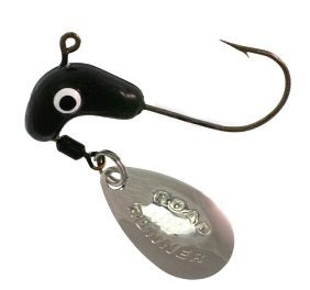 Blakemore Road Runner Heads 1/8oz 4ct Black - MarineQuest Supply