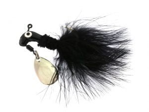 Blakemore Road Runner Maribou 1/4oz Black 12/cd - MarineQuest Supply