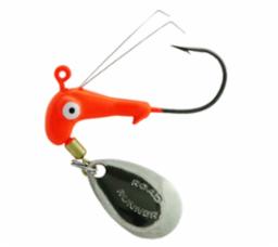 Blakemore Roadrunner Head Weedless 1/16oz 2 2ct Fluor Red - MarineQuest Supply