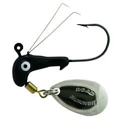 Blakemore Roadrunner Head Weedless 1/8oz 1 2ct Black - MarineQuest Supply