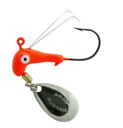 Blakemore Roadrunner Head Weedless 1/8oz 1 2ct Fluor Red - MarineQuest Supply