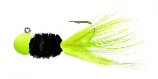 Blakemore Slab Caller 1/32oz 3ct Chartreuse/Black/Chartreuse - MarineQuest Supply