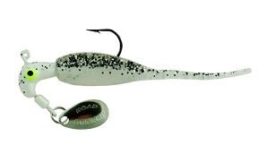 Blakemore Slab Runner w/Baby Shad 1/8oz 2 Blue Ghost GLO - MarineQuest Supply