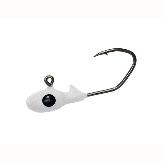 Bobby Garland Overbite Sickle Jig Head 1/16oz 10ct Ghost - MarineQuest Supply