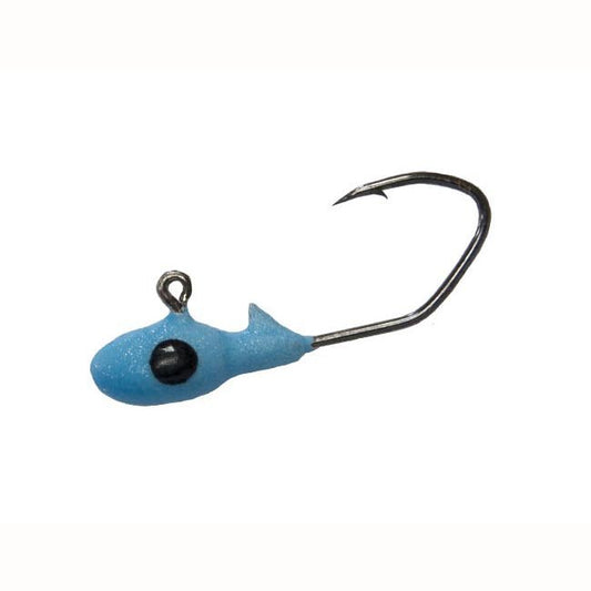 Bobby Garland Overbite Sickle Jig Head 1/32oz 10ct Blue - MarineQuest Supply